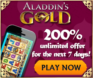 Play Real Money Mobile Slots Aladdins Gold USA Online Casinos