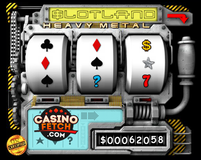 Heavy Metal Progressive 3D Video Slots Review At Slotland Casino