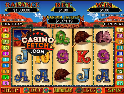Red Sands Video Slots Game Reviews At USA Casinos