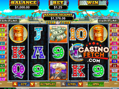 Texas Tycoon Video Slots Game Reviews At US Casinos