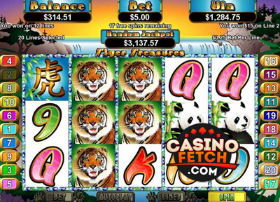 Tiger Treasure Online Slot Game Reviews At US Casinos