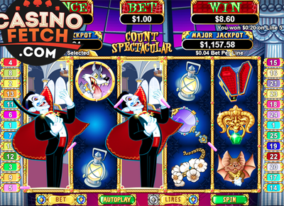 Count Spectacular Video Slots Review At RTG Casinos