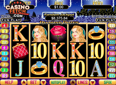 Diamond Dozen Video Slots Review At RTG Casinos