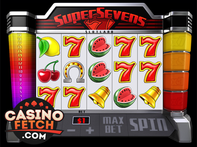 Super Sevens 3D Video Slots Review At Slotland Casino