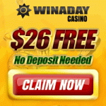 WinADay USA Online Casino May No Deposit Bonus Codes