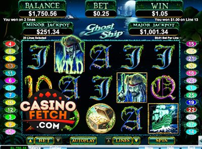 Play Ghost Ship Slot Machine Free With No Download